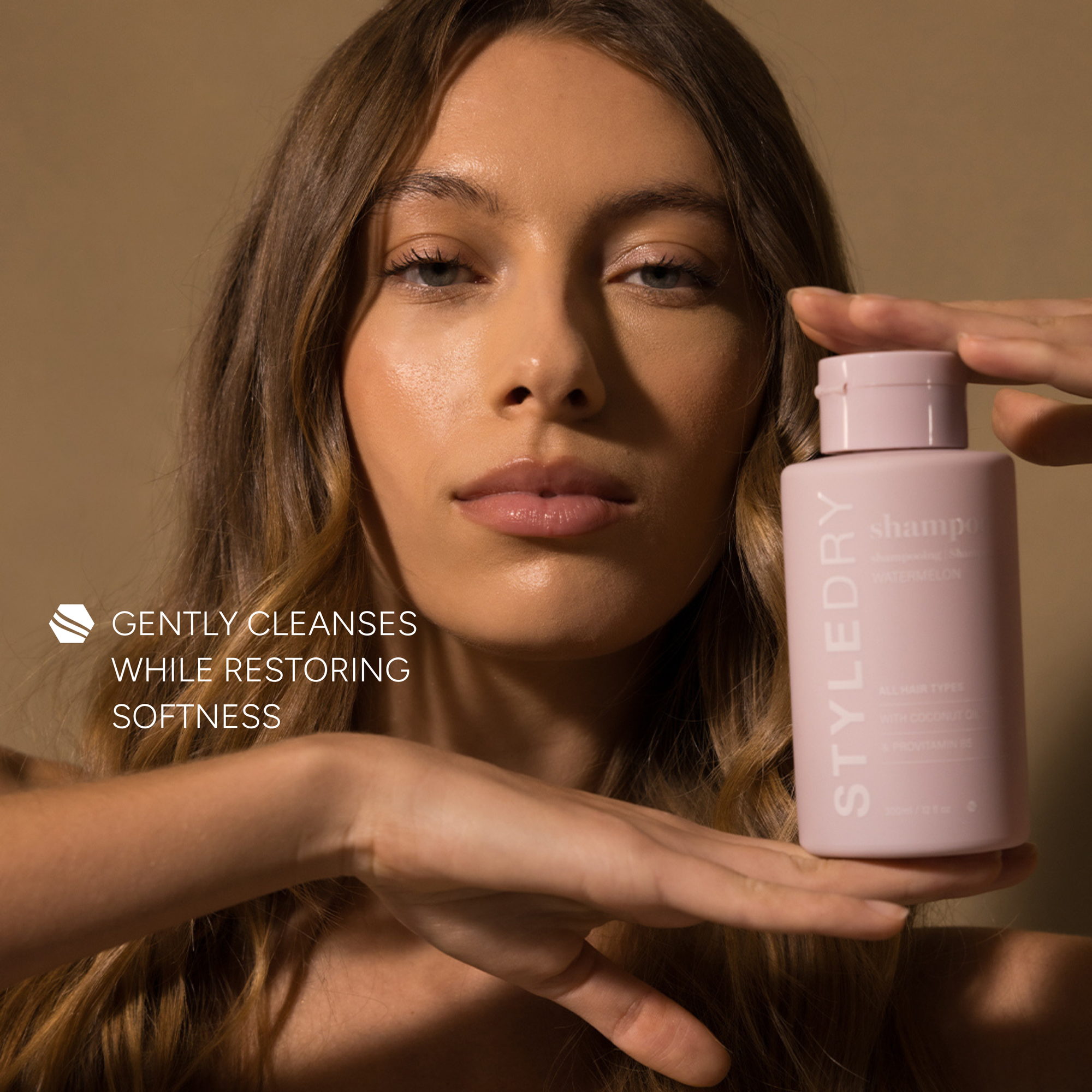 Watermelon Shampoo 300ml – Hydrating &amp; Strengthening with Coconut Oil &amp; Pro Vitamin B5