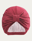 Shower Cap Ruby Red – Luxury Hair Protection for All Hair Types, Waterproof & Eco-Friendly