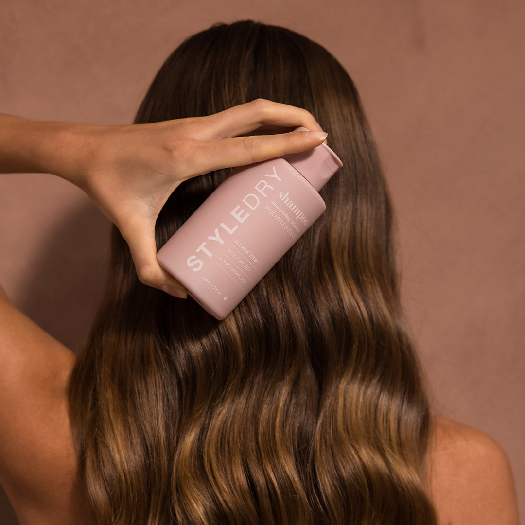 Pineapple &amp; Coconut Bundle - Shampoo &amp; Conditioner Set for Repairing &amp; Smoothing Hair